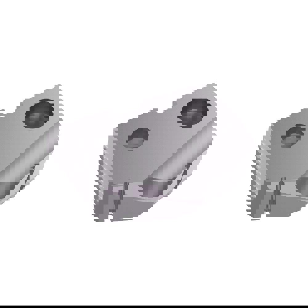 Spade Drill Insert: 13.49 mm Dia, Seat Size 0, 132 &deg; Point